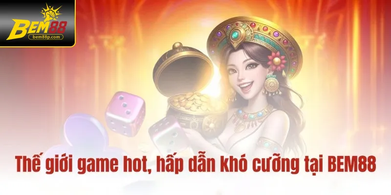 Kho game đồ sộ – thiên đường giải trí tại BEM88